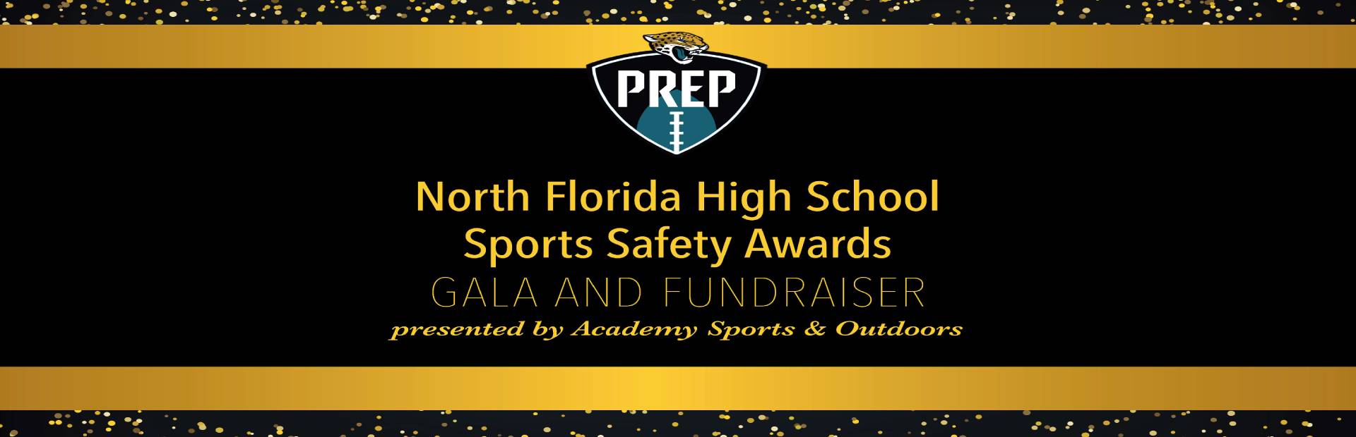 North Florida High School Sports Safety Awards Gala and Fundraiser Flyer